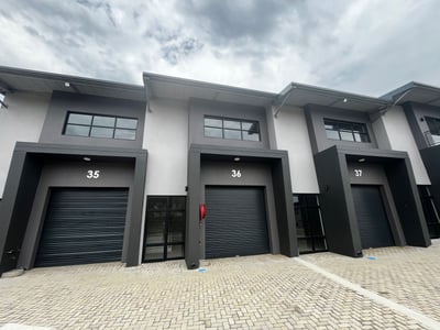 Brand-New 131m² Industrial Unit with Office & Race Track View