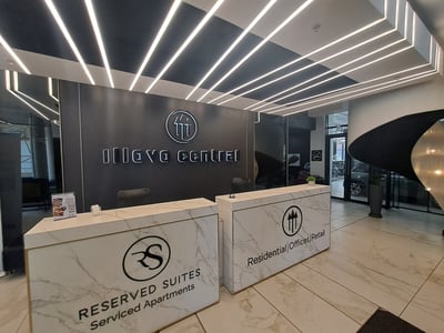 872m² White-Box Office with Patio & Views in beautiful Illovo