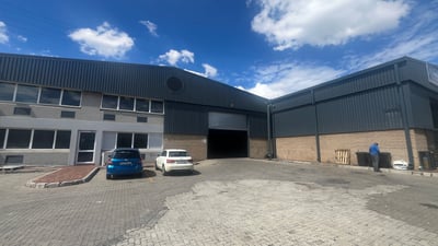 Secure 1008m² Warehouse in Isando with Interlink Access
