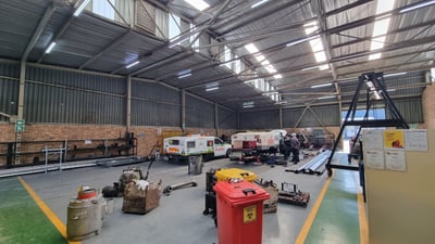 Industrial Property To Let: 608 m² in Boksburg, Gauteng with 150A Power